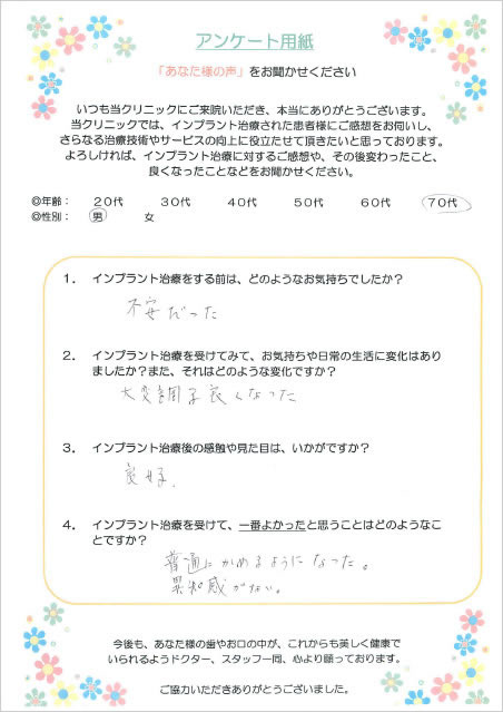 アンケート3